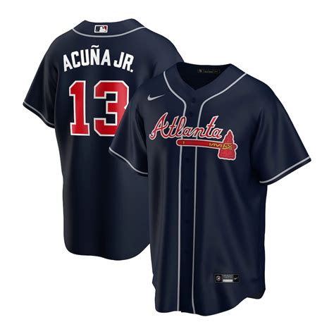 nike youth atlanta braves ronald acuna jr. home replica jersey|ronald acuna jr wikipedia.